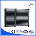 shanghai Brilliance 6005 T5 new design black aluminum fence